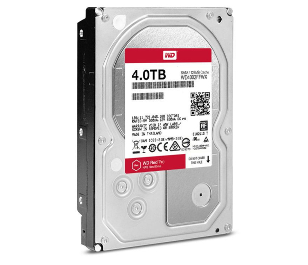 WD 4TB 7200obr. 128MB RED PRO - 306510 - zdjęcie 2